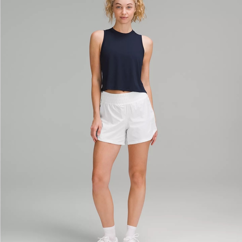 Lululemon Athletica Track That High-Rise Lined Short 5"